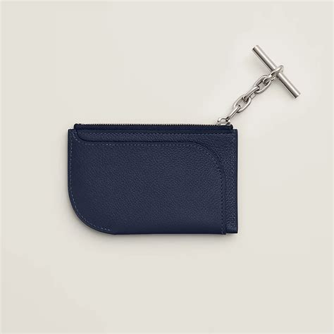 hermes h card holder|hermes card holder with strap.